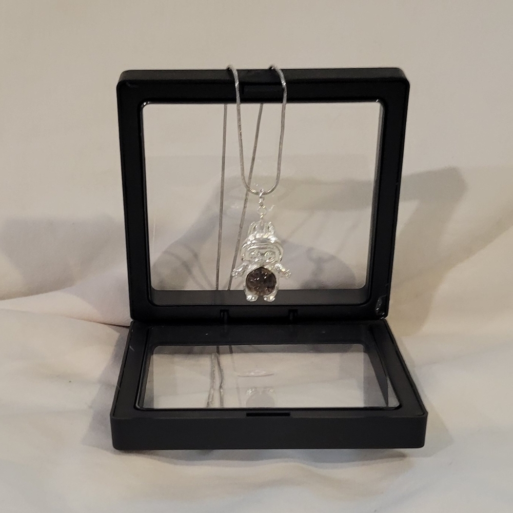 Silver Bubu Pendant Necklace